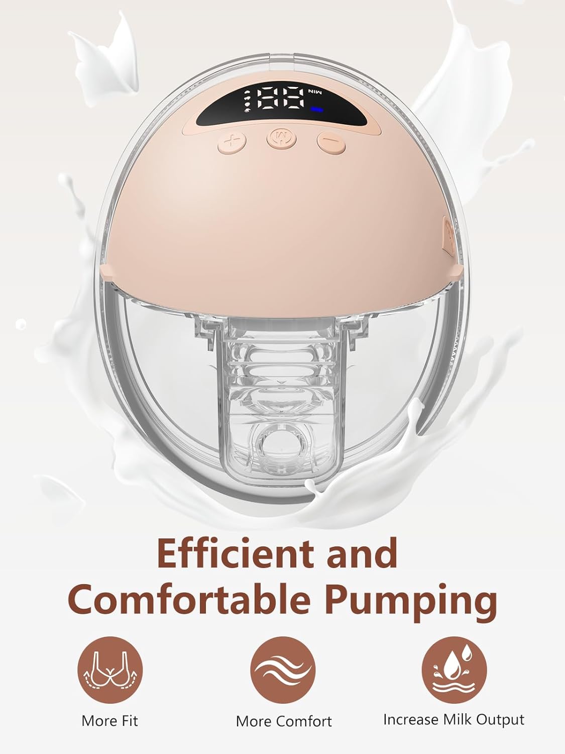 Q8P Double Wearable Breast Pump