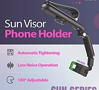 Sun visor Mobile Holder