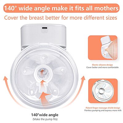 Ym803 Single Wearable Breast Pump
