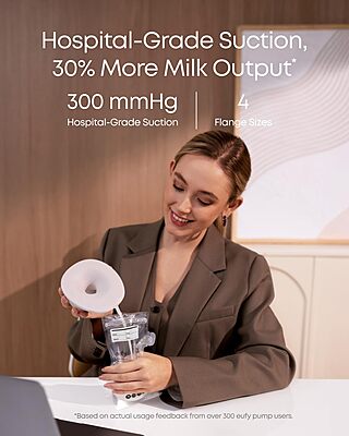 Eufy Heated Wearable Breast Pump (E20/S1/S1 Pro)