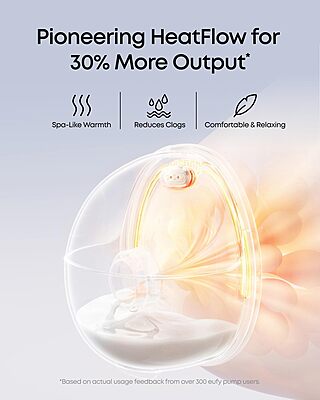 Eufy Heated Wearable Breast Pump (E20/S1/S1 Pro)