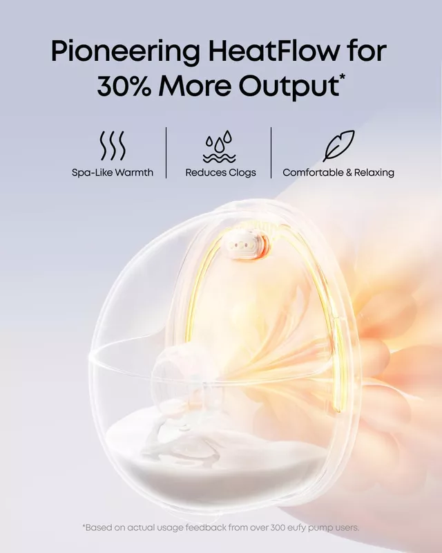 Eufy Heated Wearable Breast Pump (E20/S1/S1 Pro)