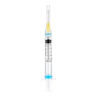 Sol-Care® 3 mL Luer Lock Safety Syringe with Exchangeable Needle, Retractable (100/Box) Sol-Care® 3 mL Luer Lock Safety Syringe with Exchangeable Needle, Retractable (100/Box)