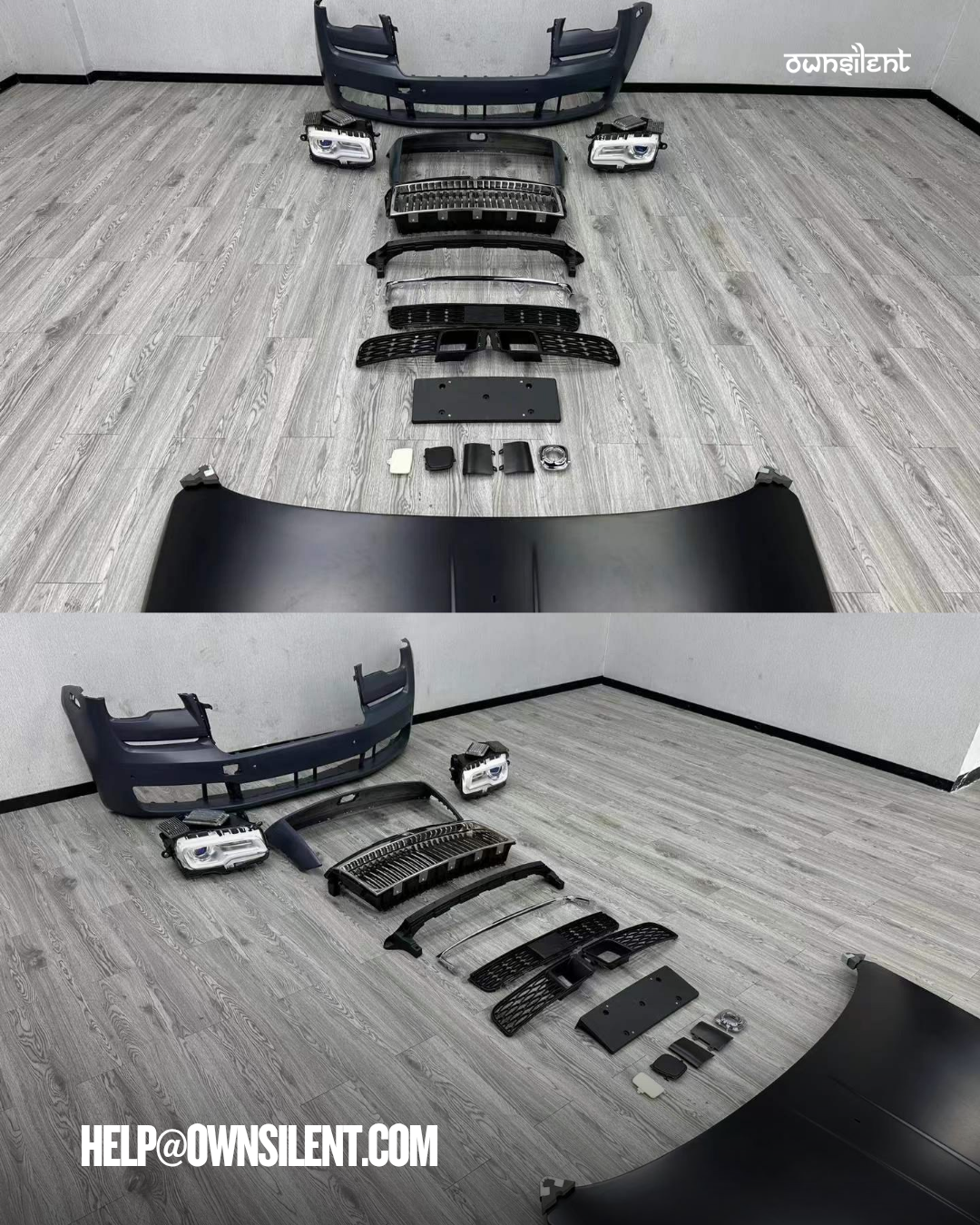 Rolls-Royce Ghost 2010-2014 to 2018-2020 Facelift Conversion Body Kit
