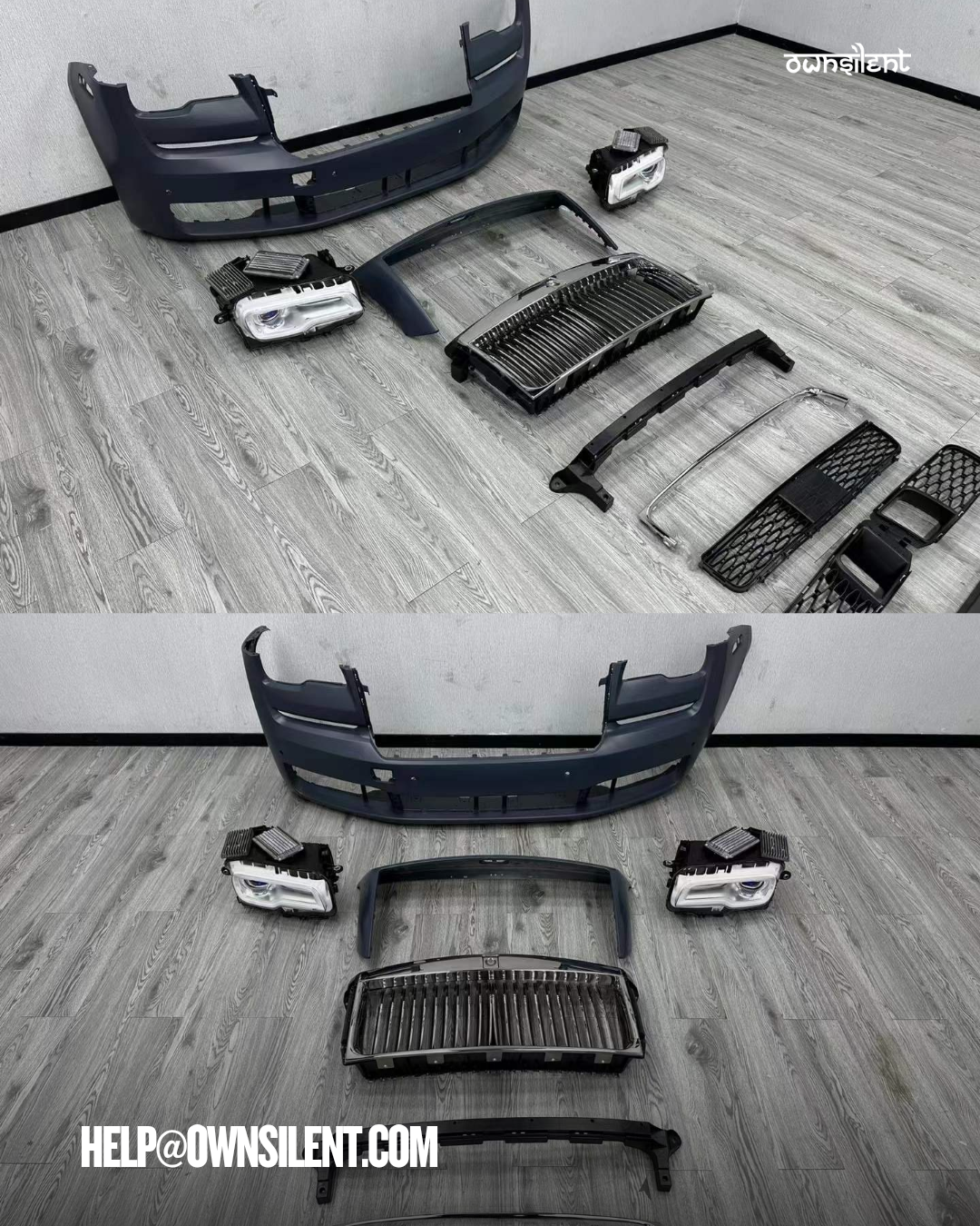 Rolls-Royce Ghost 2010-2014 to 2018-2020 Facelift Conversion Body Kit