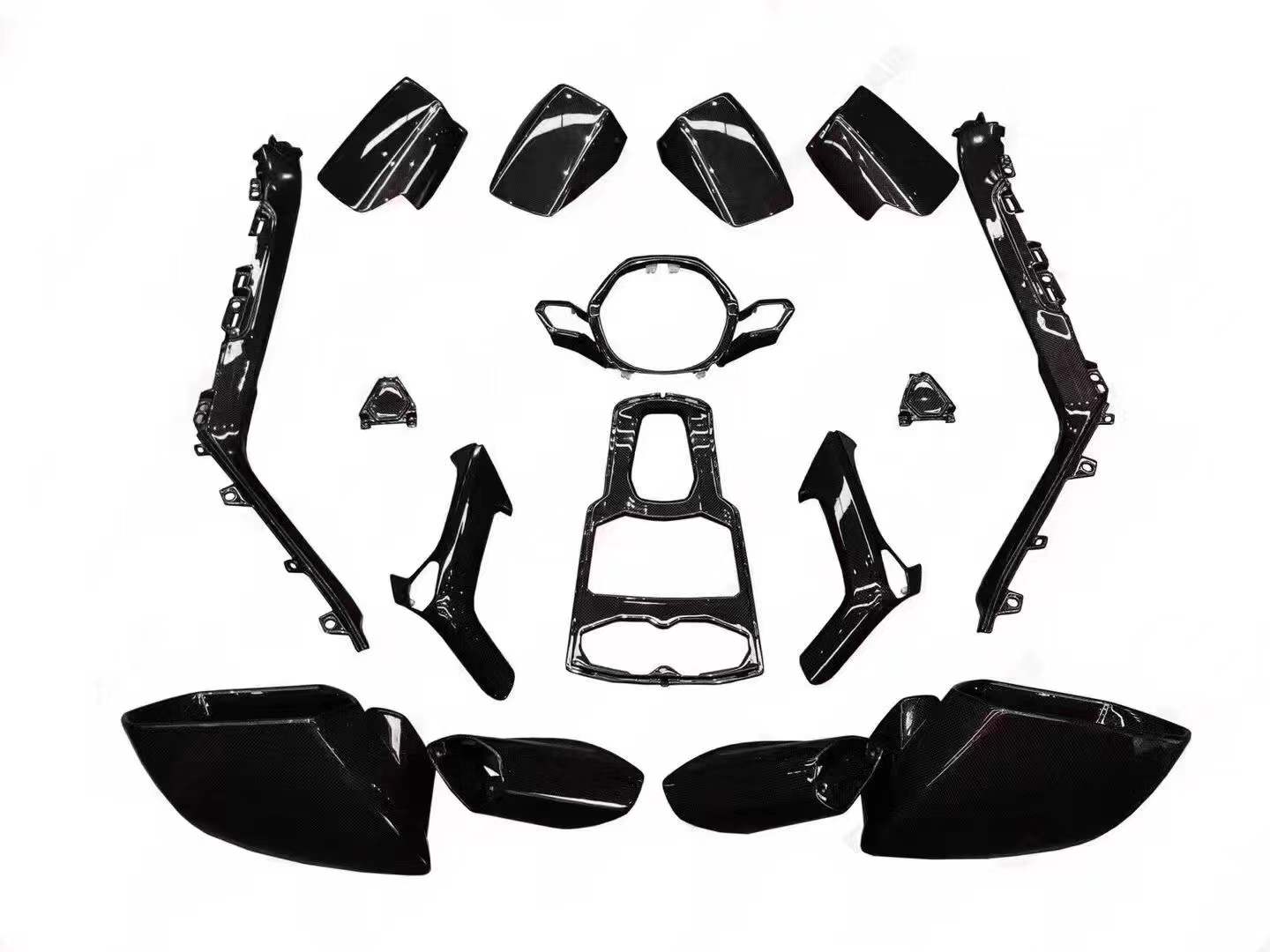 Lamborghini Huracán 610 Dry Carbon Interior Parts