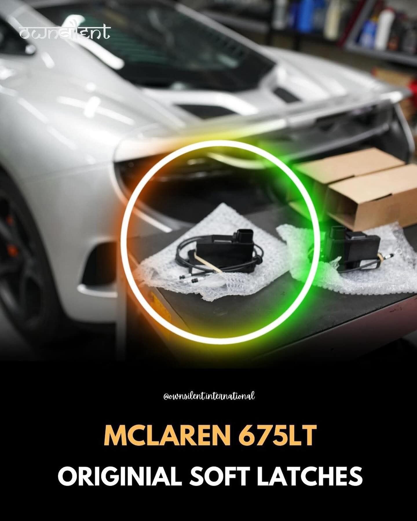 Genuine McLaren Soft Close Door Latches (pair)