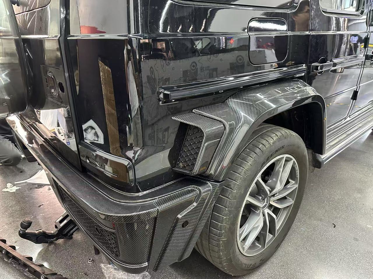 G800 Carbon Fiber Kit For Mercedes G Class W464 W465