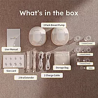 W2 Double Wearable Breast Pump