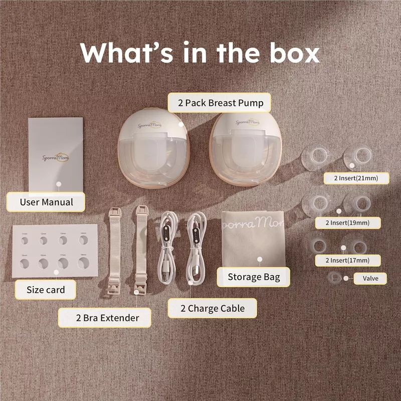 W2 Double Wearable Breast Pump
