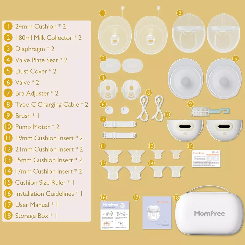 Momfree F6 Double Wearable