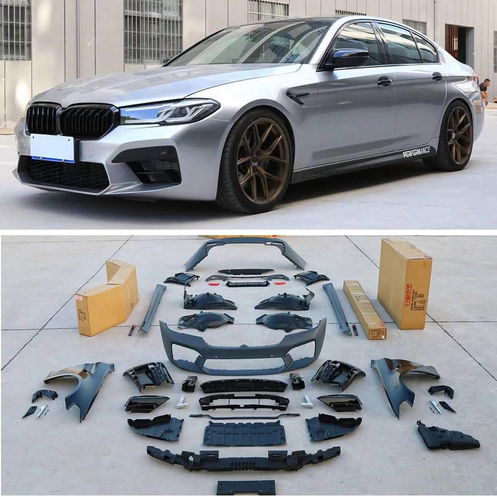 BMW M5 F90 Style Conversion Body Kit for BMW 5 Series G30 G38 LCI (2020-Up)