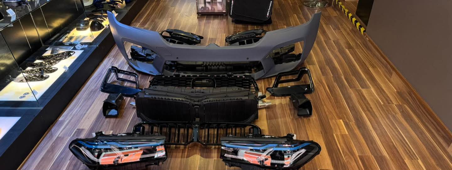 BMW F90 M5 Competition Laser Light Retrofit & LCI Wide Body Facelift Conversion Kit