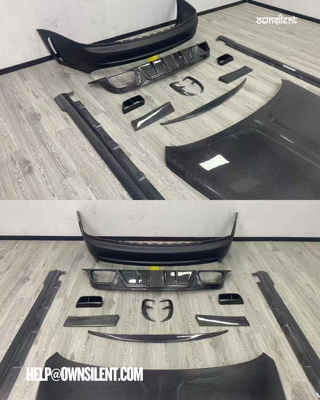 Mansory Design Full Dry Carbon Fiber Body Kit for Rolls-Royce Phantom