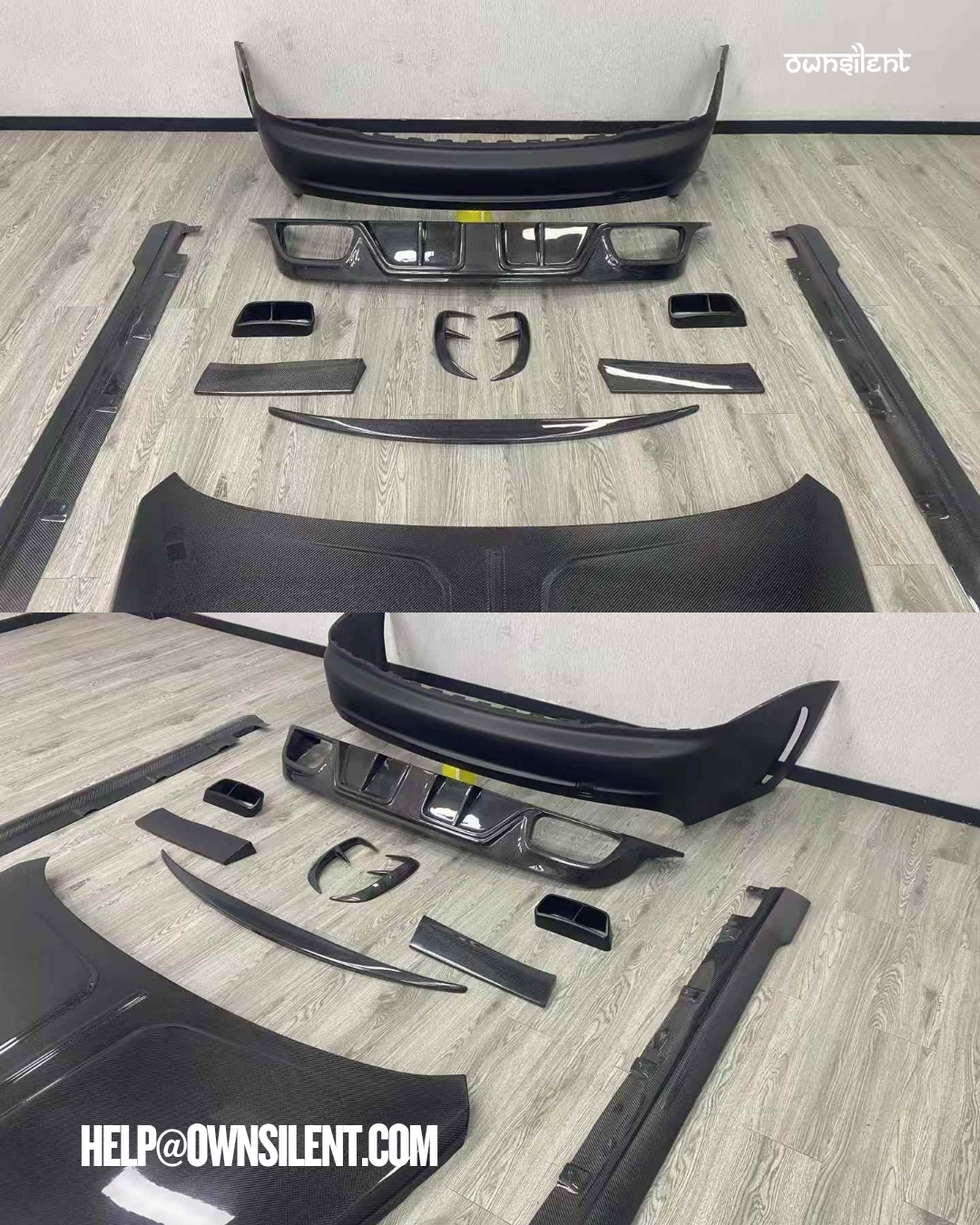 Mansory Design Full Dry Carbon Fiber Body Kit for Rolls-Royce Phantom