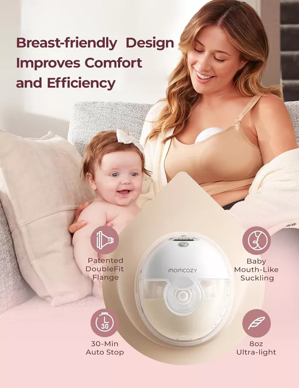 Momcozy M5 SMART App Controlled - Double