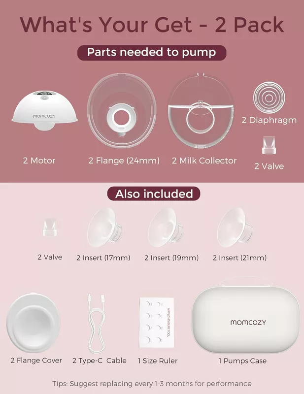 Momcozy M5 SMART App Controlled - Double