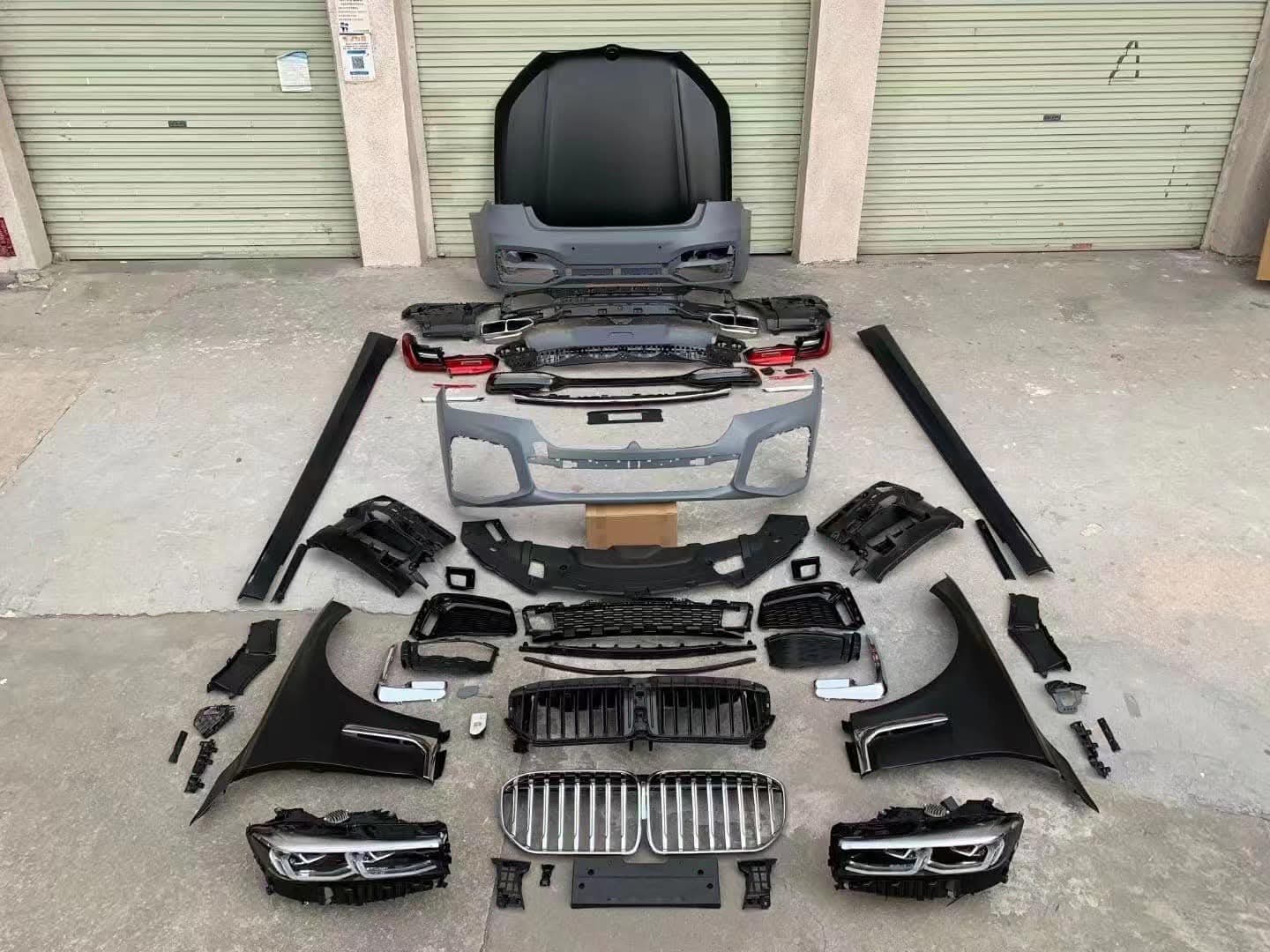 BMW 7-Series F01 (2008–2015) to G12 LCI Facelift Conversion Body Kit