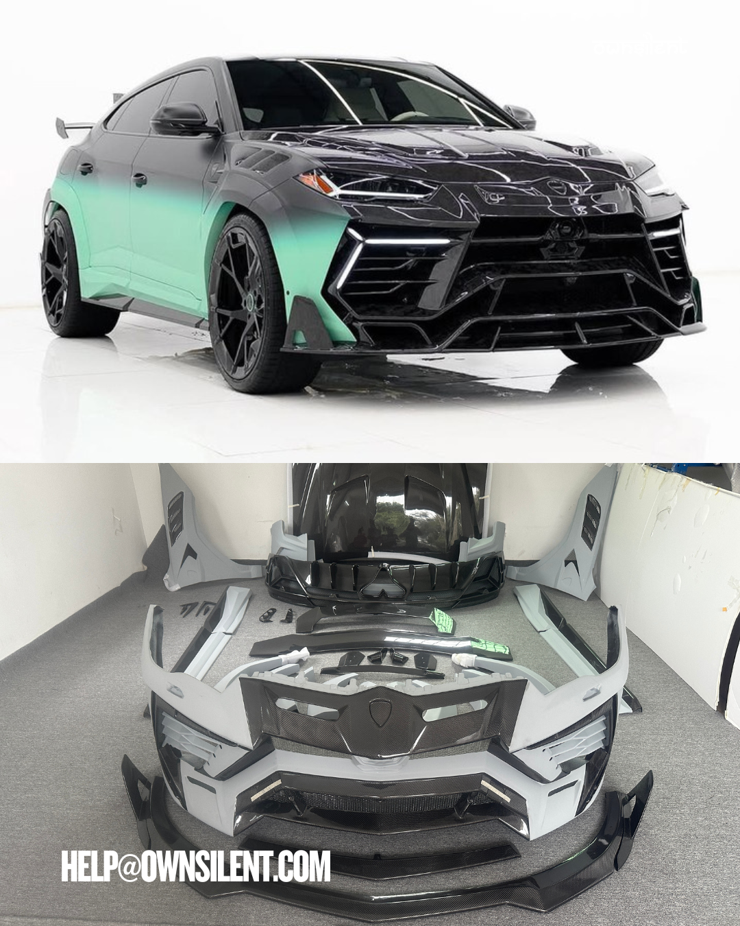 Forged Carbon Fiber Body Kit For Lamborghini Urus