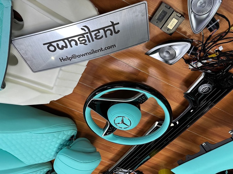 Mercedes Benz S Class Interior Kit For W221 Upgrade To W223 Maybach Type