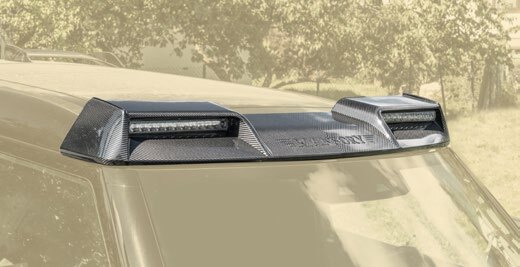 Roof panel with 2 position lights HELLA Mansory for Land Rover Defender 110