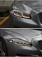 Jaguar XJ/XJL 2010-2016 Full LED Headlight Upgrade | 2018 Style Xenon HID Retrofit with DRL
