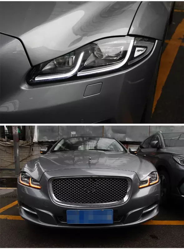 Jaguar XJ/XJL 2010-2016 Full LED Headlight Upgrade | 2018 Style Xenon HID Retrofit with DRL