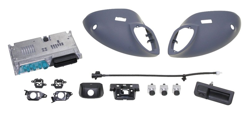 Porsche Cayenne 9YA / 9YB Surround View 360° Camera System – 4-Camera Kit (2018–2024)