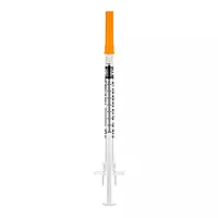 Sol-Care® Safety Insulin Syringe, Fixed Needle