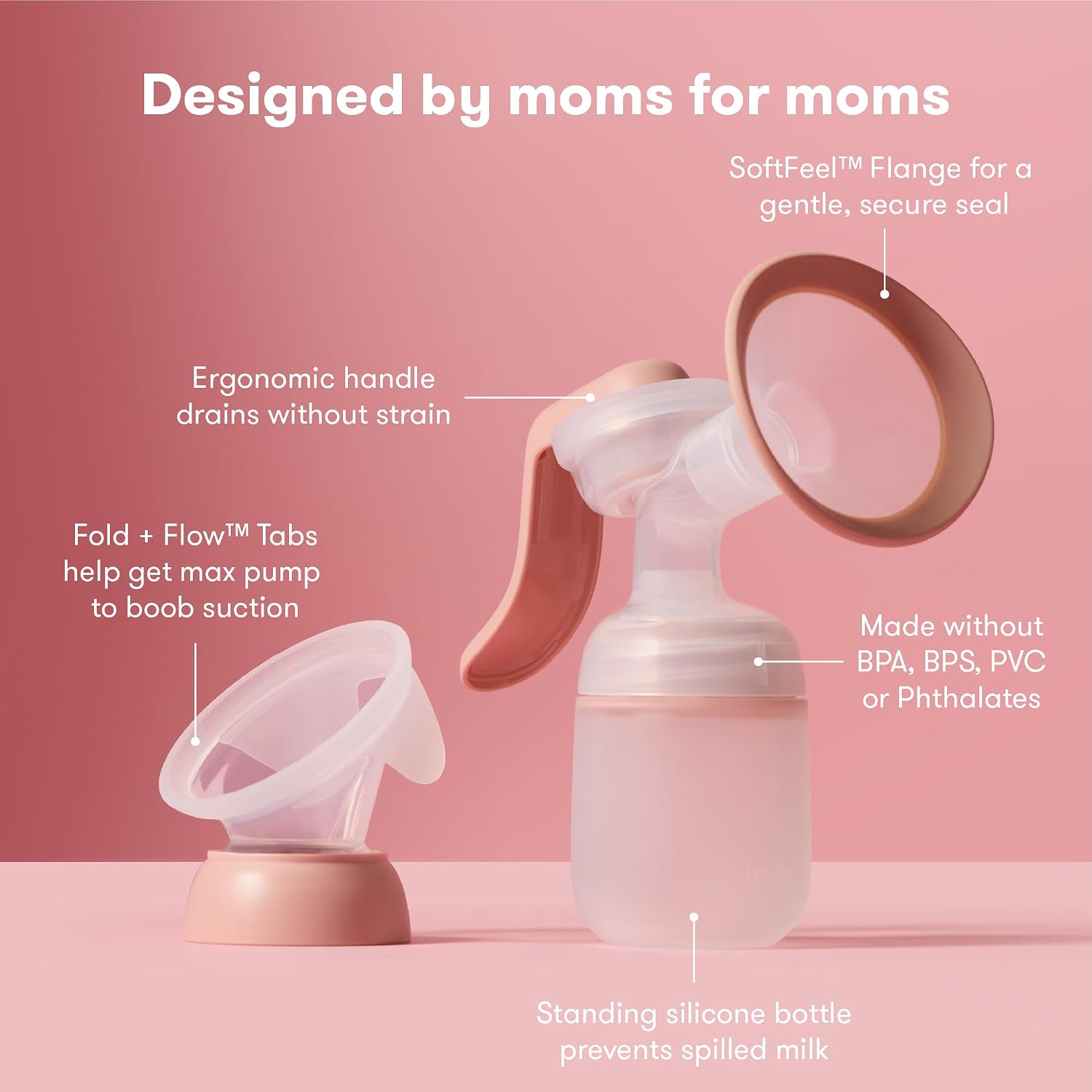 Frida Mom 2-in-1 Manual Pump & Silicone Suction