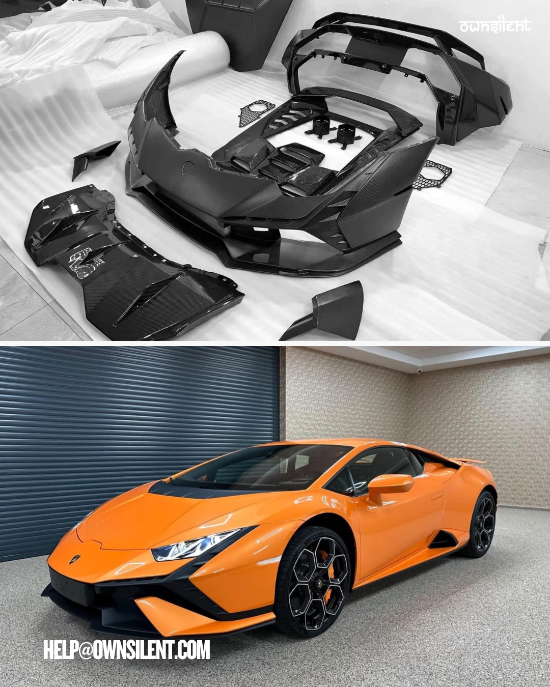 Lamborghini Huracan LP580 / LP610 / EVO - Tecnica Conversion Body Kit