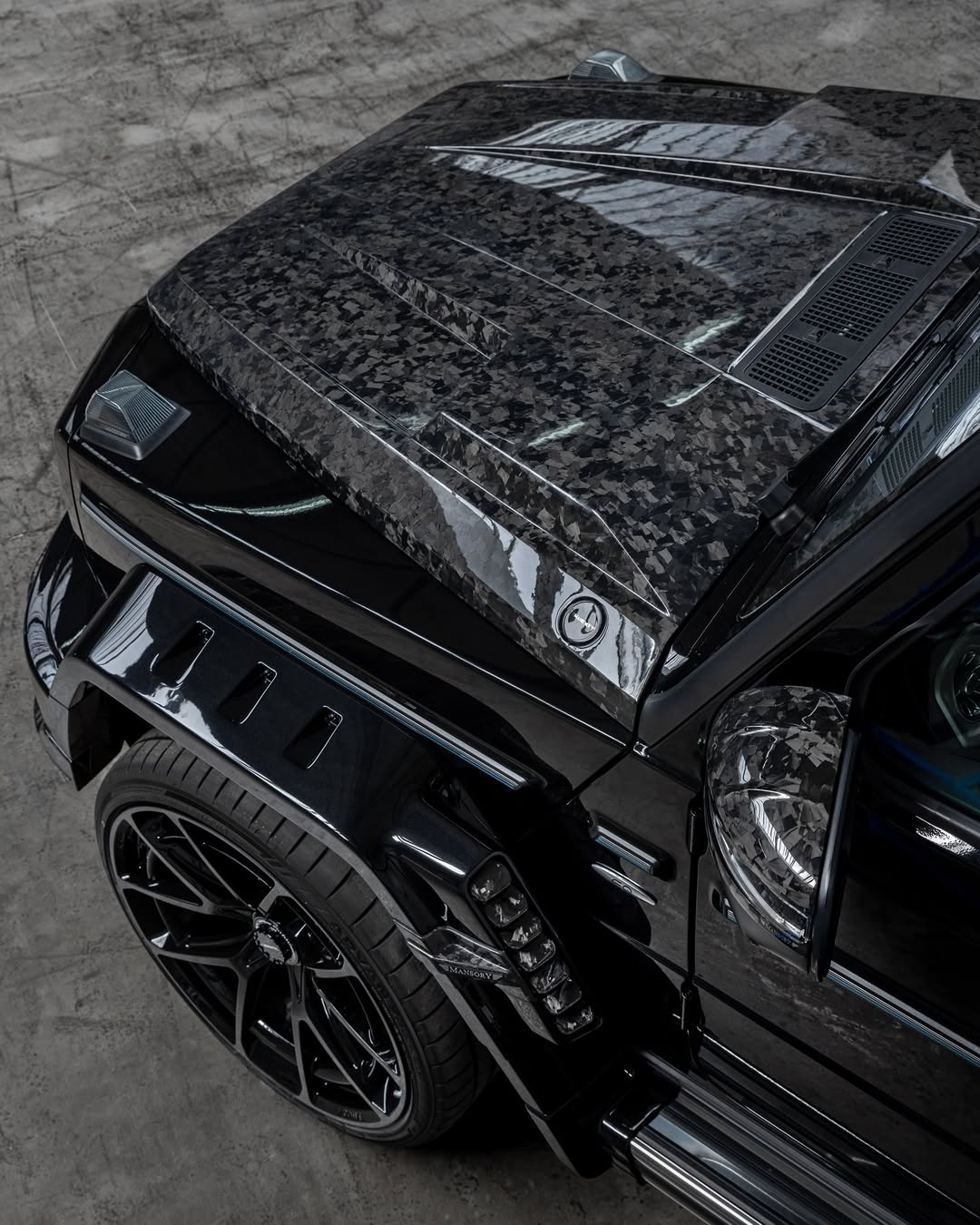 Mercedes-Benz G580 Mansory Design Wet Carbon Fiber Body Kit