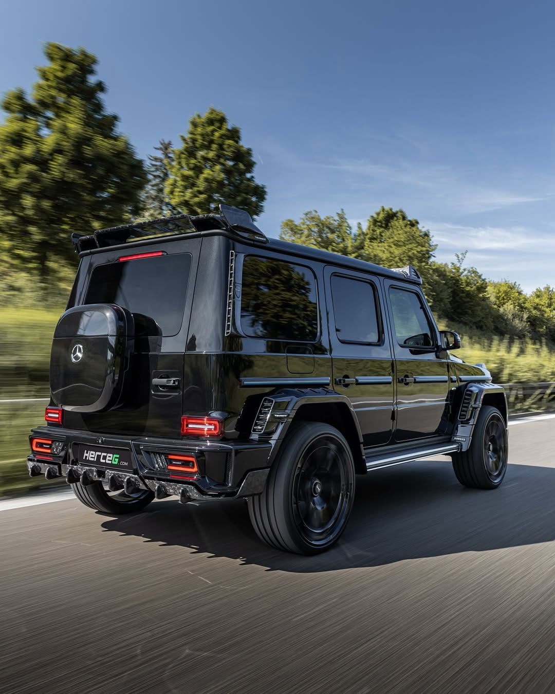 Mercedes-Benz G580 Mansory Design Wet Carbon Fiber Body Kit
