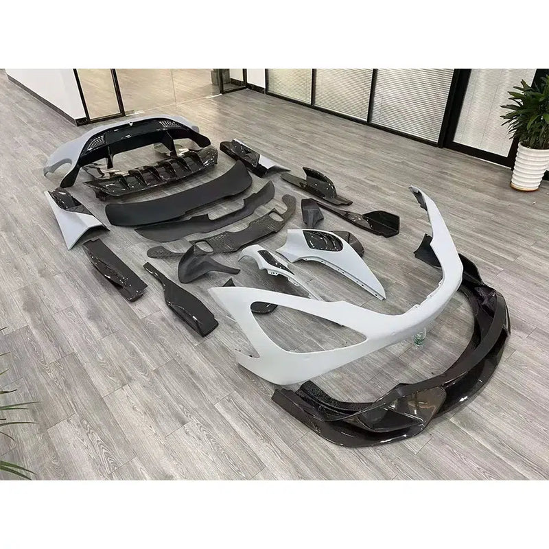 McLaren 720S to 765LT Full Carbon Fiber Body Kit Upgrade