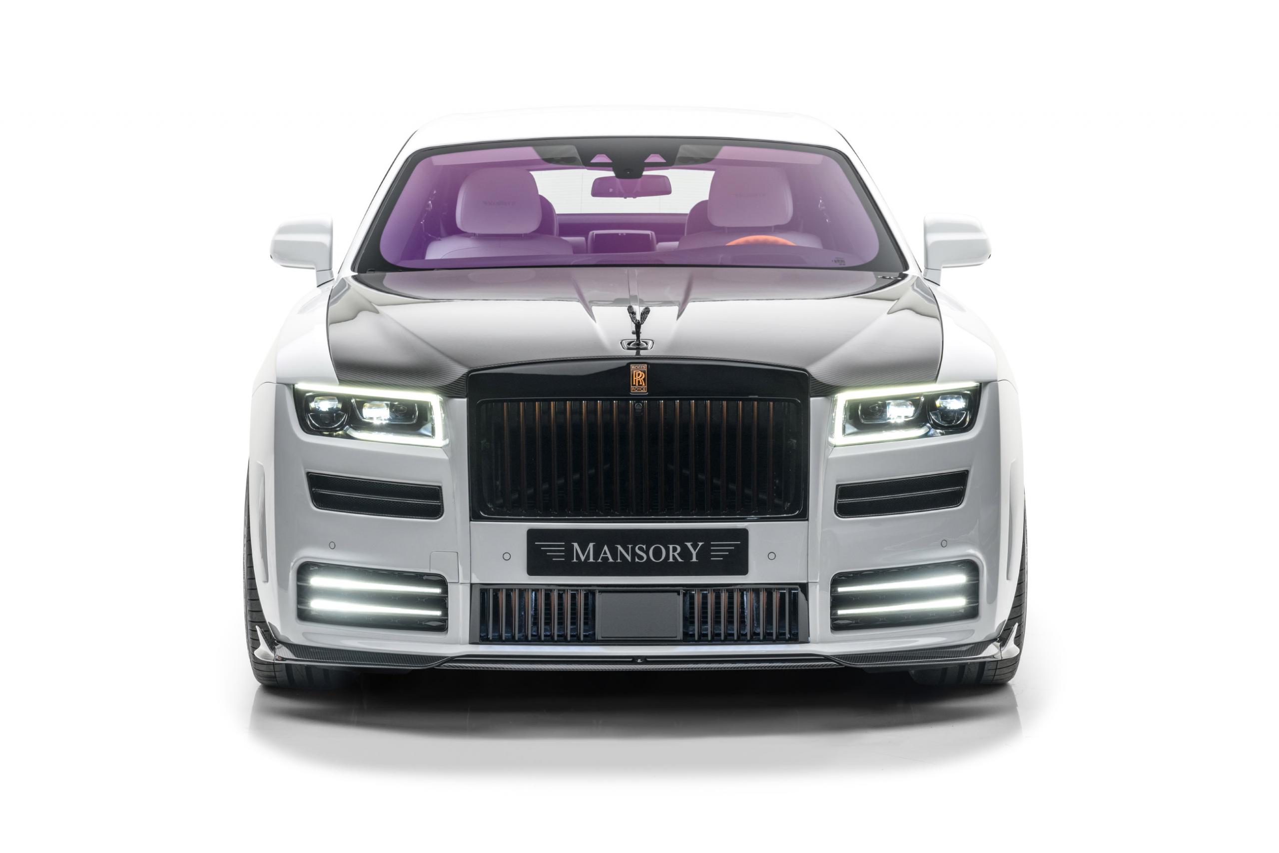 Mansory Sesign Carbon Fiber Body kit set for Rolls-Royce Ghost