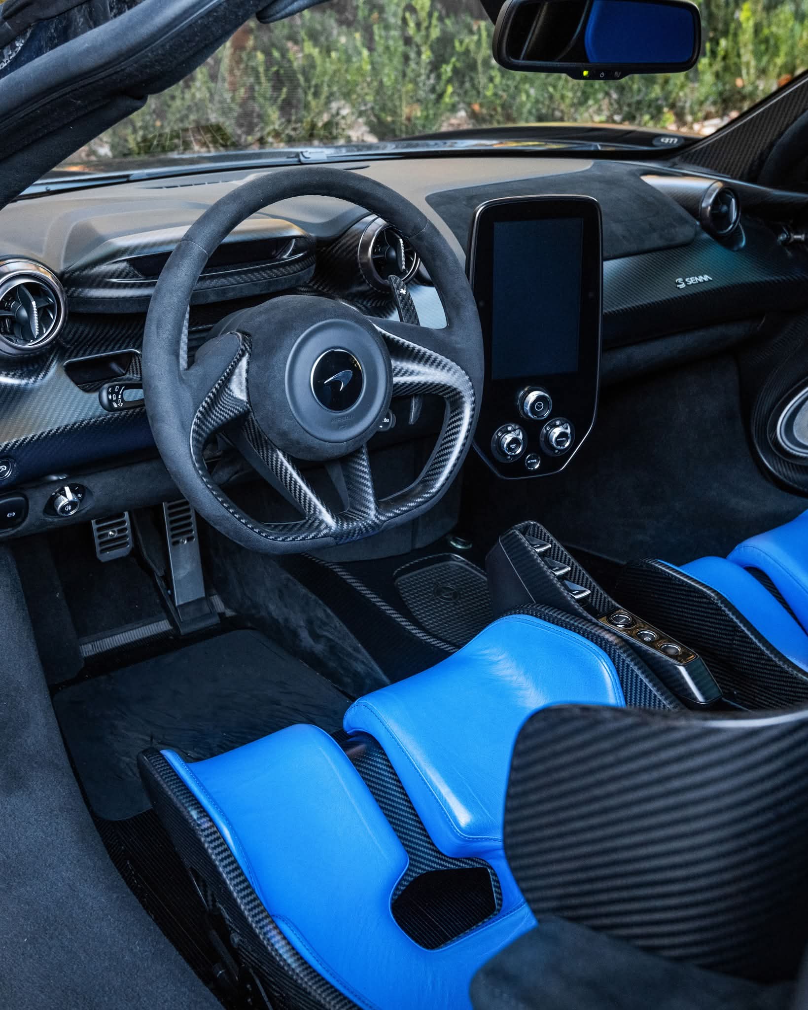 Original Carbon Fiber Bucket Seats for McLaren Senna