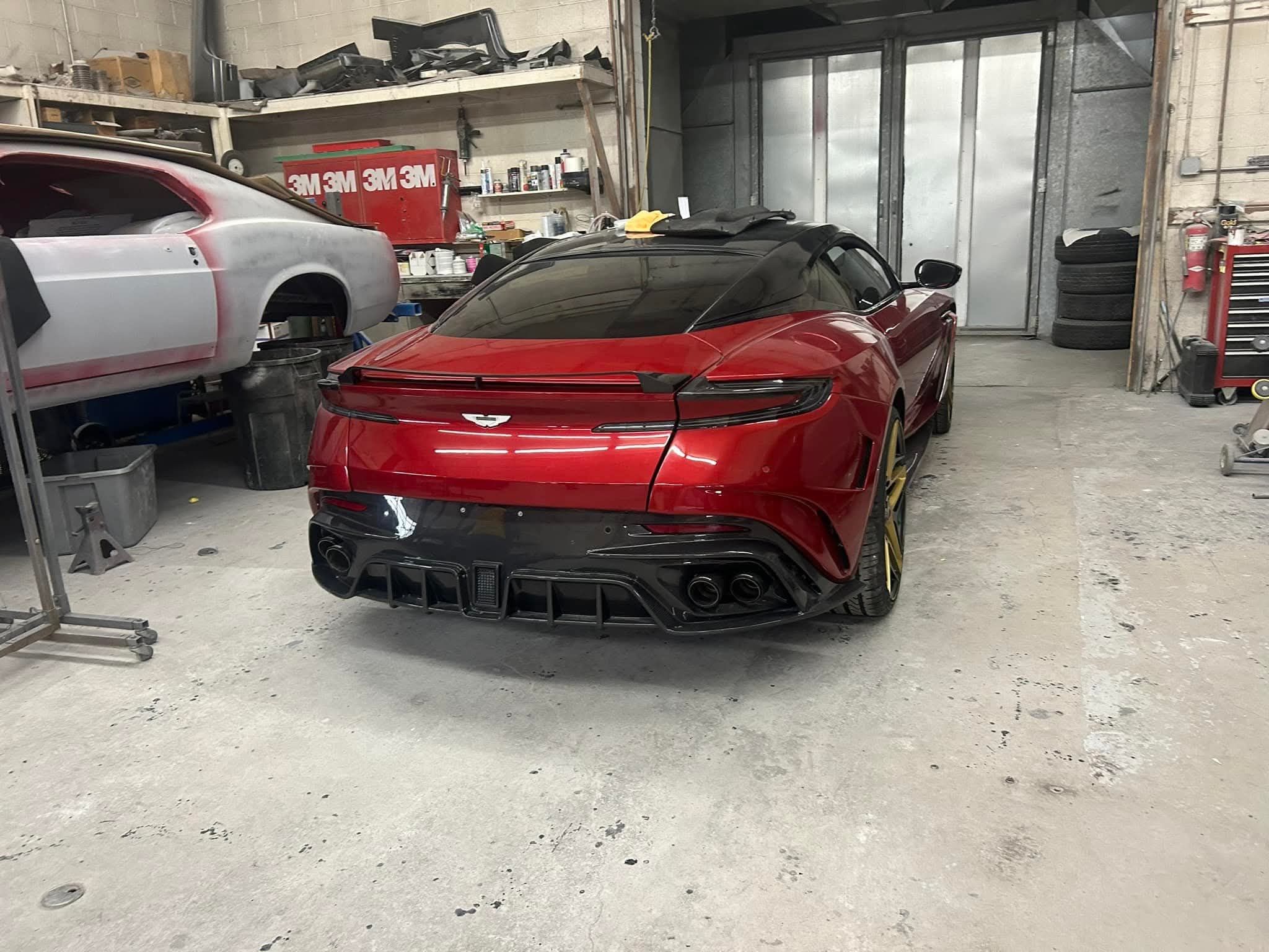 Mansory Design Carbon Fiber Body Kit For Aston Martin DB11