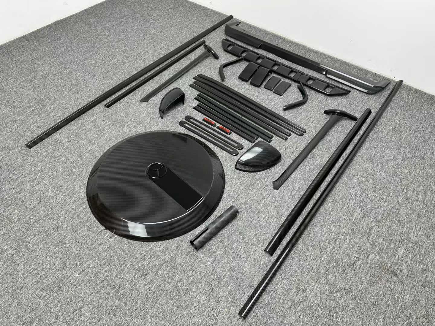 2025 Mercedes G-Wagon W465 Dry Carbon Fiber Interior & Exterior Upgrade Kit β Premium Custom Parts