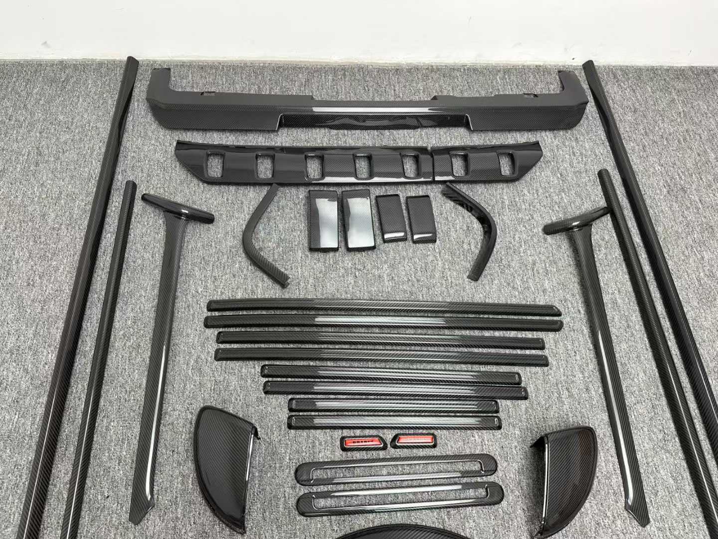 2025 Mercedes G-Wagon W465 Dry Carbon Fiber Interior & Exterior Upgrade Kit β Premium Custom Parts