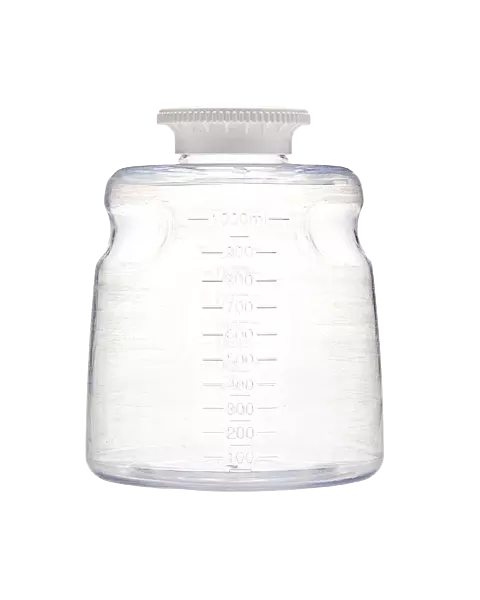 Autofil® Polystyrene Media Storage Bottles SECUREgrasp GL45 Cap 1000 mL 24/CS
