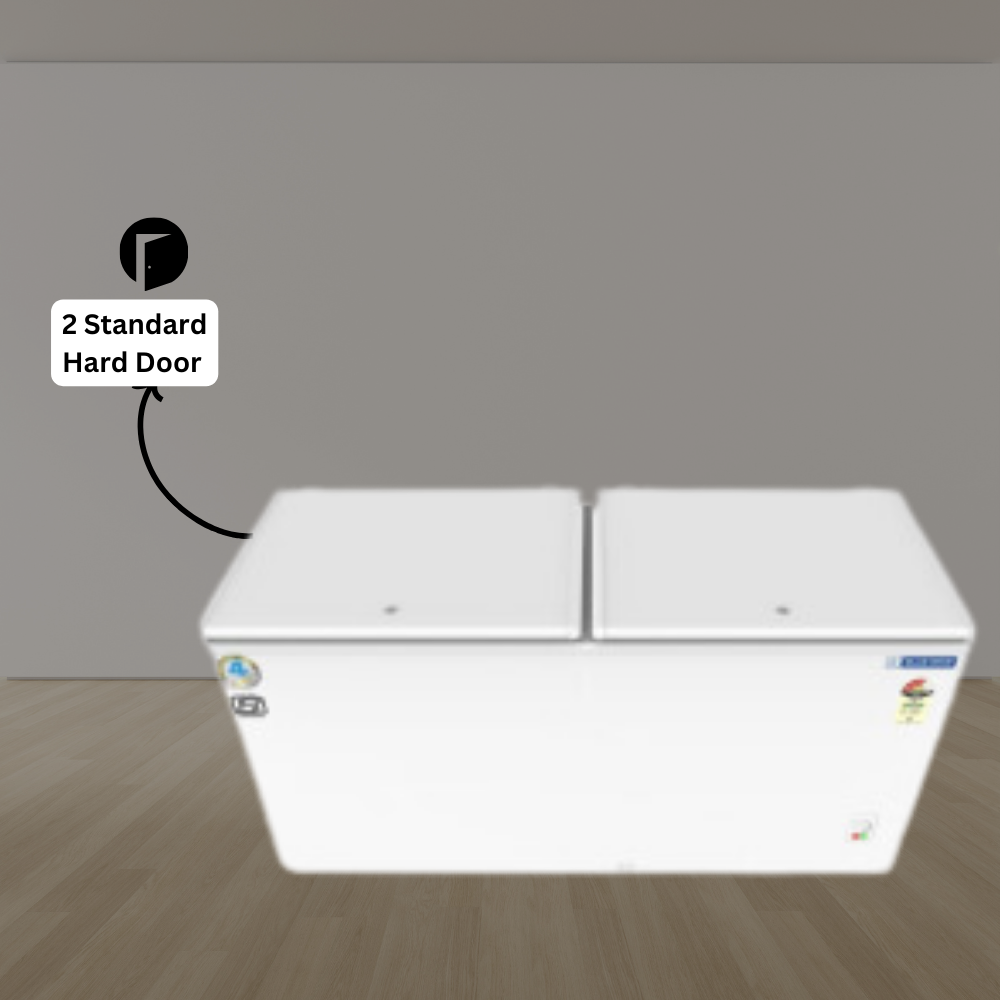 Blue star Hard Top 500 litre Chest Freezer CF3-500MEW-Available in 2 Standard hard Door