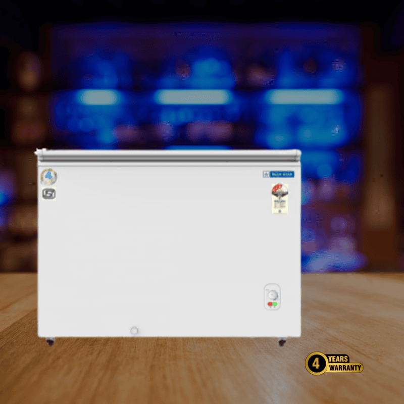 Blue star Hard Top 300 litre Chest Freezer CF3-300MEW-SD with 4 years comprehensive warranty