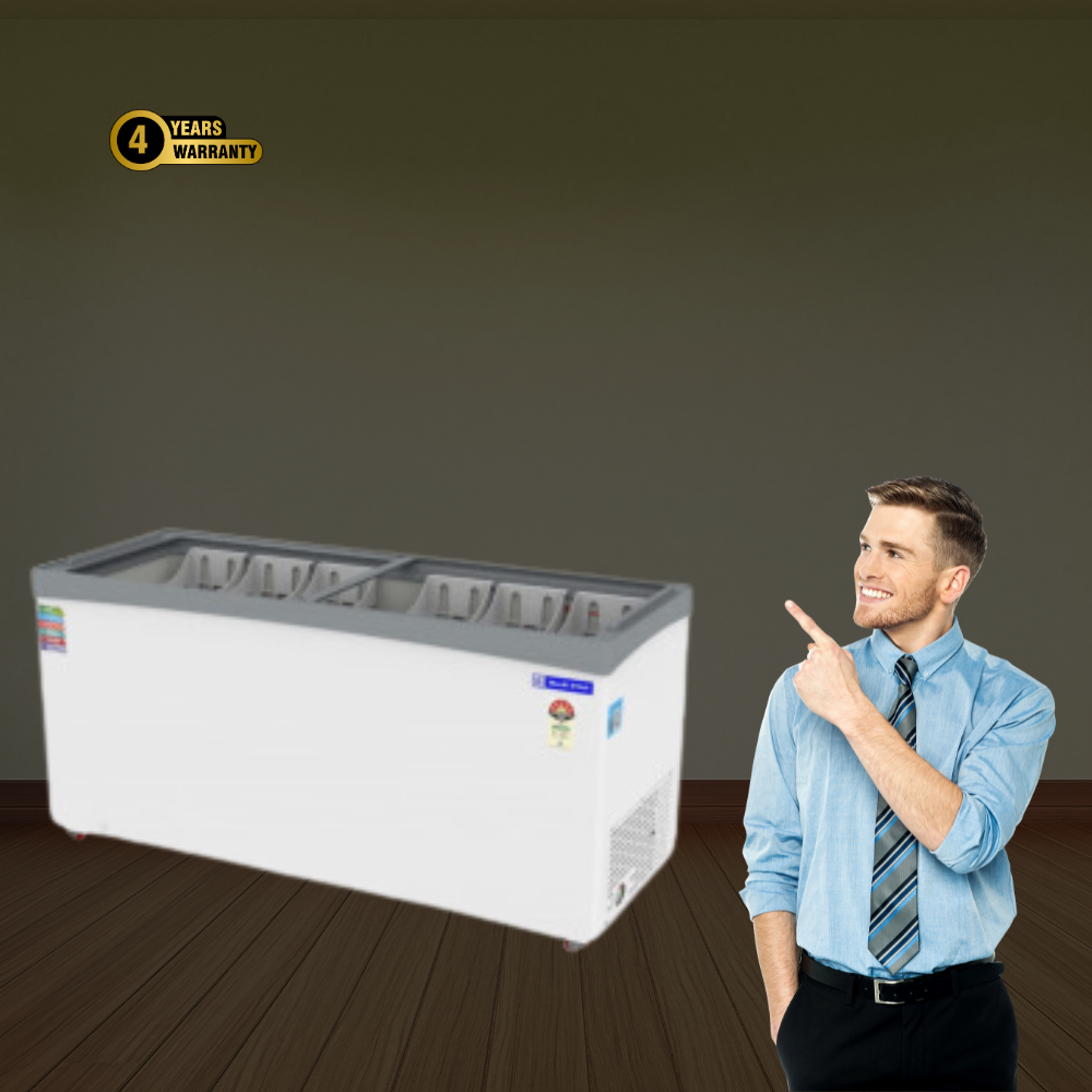 Blue Star Flat glass top GT5-475NP Deep Freezer with 4 years comprehensive warranty Blue Star Flat glass top GT5-475NP Deep Freezer with 4 years comprehensive warranty