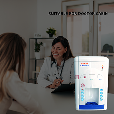 Suitable for Doctor Cabin: Usha Laguna Table Top Water Dispenser.