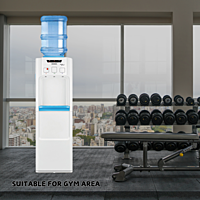 Suitable for Gym: Usha Aqua Genie Chilled Water Dispenser with Cooling Cabinet.