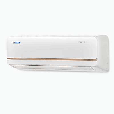 Blue Star IC518TNURS 1.5-ton inverter AC cooling a large room.