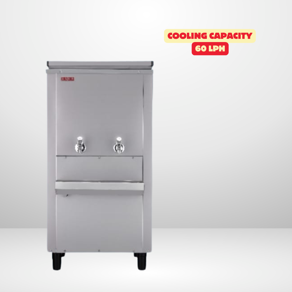 Commercial Usha SS6080 water cooler for office use. Commercial Usha SS6080 water cooler for office use.