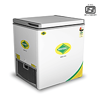 Western D225H122 Deep freezer in Gurgaon placed in a modern kitchen setting.