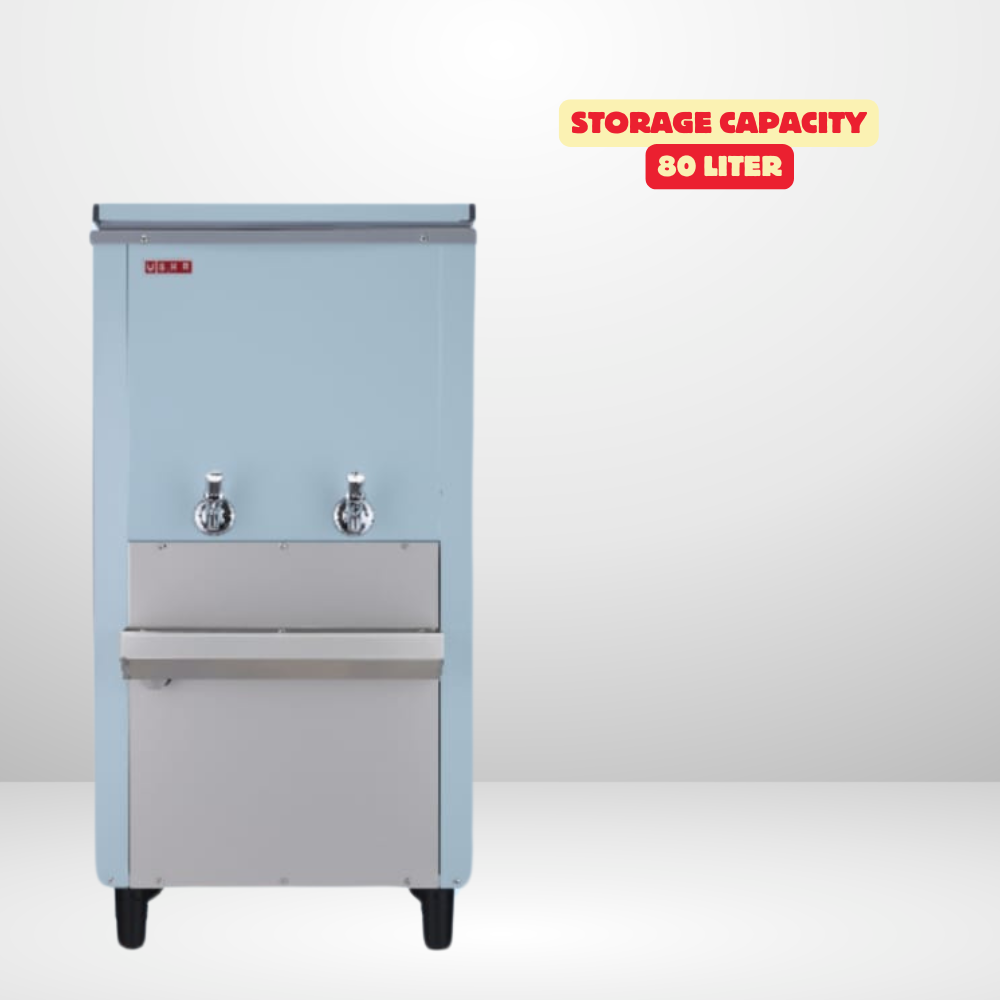 Partial steel body water cooler Usha SP6080 for commercial use