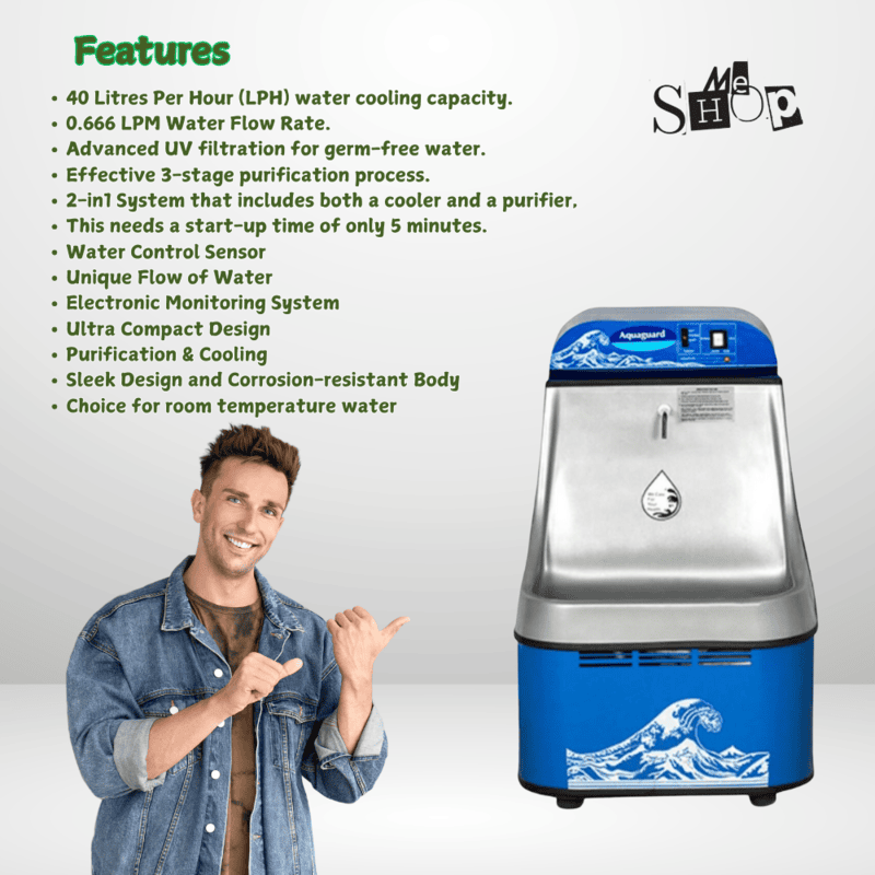 Buy Aqua guard Cooler Cum Purifier (AGCCP) With its mazing features.